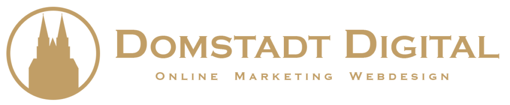 Domstadt Digital Logo gold freigestellt